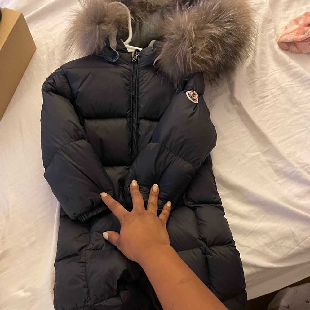 Moncler snowsuit baby